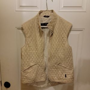 Barbour Tailored FW Quilted Gilet Vest Women’s Size US 8 UK 12 Full Zip